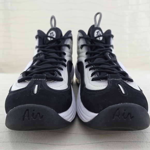Nike Mens Air Penny 2 'Panda' Black White Bone Shoes Sneakers DZ2549-001 Size 10 - Picture 5 of 11